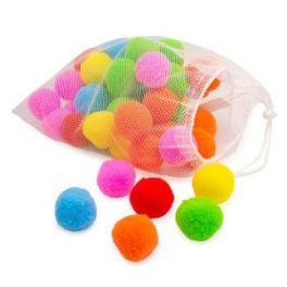 PELOTAS AGUA 50UN-5CM COLORES