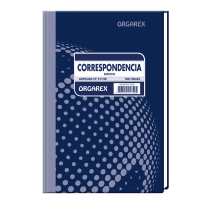 Libreta de Correspondencia Orgarex Oficio 100 Hojas