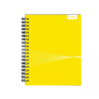 CUADERNO UNIVERSITARIO 100hjs 20x25cm AMARILLO/ 6030-AM/ 6030-AM