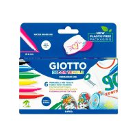MARCADOR GIOTTO DECOR TEXTIL 6 COL