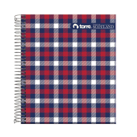 CUADERNO BOOK SCOTLAND 7MM 150H TORRE