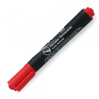 MARCADOR PERMANENTE PUNTA REDONDA ROJO FULTONS