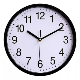 RELOJ DE PARED METAL ANALOGO 30CM. SILENCIOSO ESTRUCTURA NEGRO RELOJ DE PARED METAL ANALOGO 30CM. SILENCIOSO ESTRUCTURA NEGRO