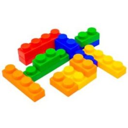 BLOQUES TIPO LEGO SOFT 60 PIEZAS ECO (1-12)