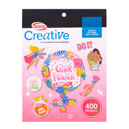 BLOCK STICKER GIRL POWER (017) CREATIVE BLOCK STICKER GIRL POWER (017) CREATIVE