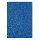 GOMA EVA GLITTER PLIEGO 10 UN. AZUL