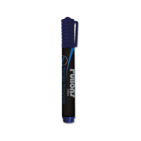 MARCADOR PERMANENTE DESECHABLE PUNTA BISELADA AZUL CUERPO PLAST. FULTONS
