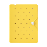 AGENDA A5 AMARILLA TAPA PIN 6 ANILLOS (ST6191-YE) SWORLD