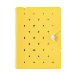 AGENDA A5 AMARILLA TAPA PIN 6 ANILLOS (ST6191-YE) SWORLD
