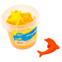 ARENA MAGICA 500 GRS. POTE C/ HERRAM. NARANJA