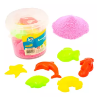 ARENA MAGICA 500 GRS POTE C/ HERRAM. ROSADA