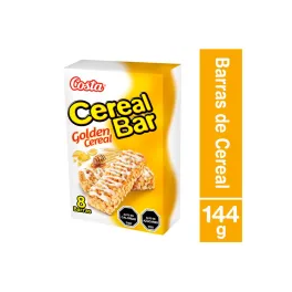 Barra de Cereal Cereal bar Golden cereal pack 8 Un, 18 gr