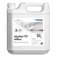 Alcohol 70º Desnaturalizado Eox 5 Litros