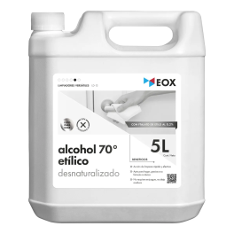 Alcohol 70º Desnaturalizado Eox 5 Litros