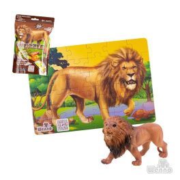 PUZZLE 36PZS Y FIGURA LEON (4903) WENNO