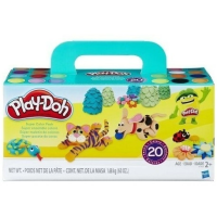 Play Doh Super Maletin - Pack 20 Masas de Colores