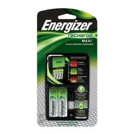 Cargador Maxi Energizer Aa/aaa + 2 Pilas Aa 1300mah