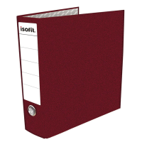 ARCHIVADOR ISOFIT CARTA LOMO ANCHO (FLAT) BURDEO