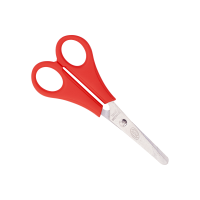 TIJERA ESCOLAR 13CM ZURDO ROJO (052) ADIX