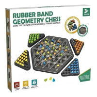 Rubber Band Geometry Chain Chess - Demente Games