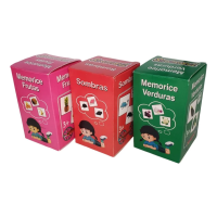 Memorice Fruta, Verdura Y Sombra , Didáctico Escolar