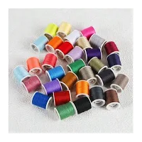 Hilo De Coser 100 Yd Tipo Cadena-caja 10 Un Surtida