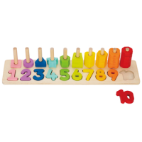 ABACO DE ENCAJE FORMAS Y NUMEROS ( 1-12)