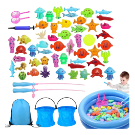 Pesca Milagrosa Piscina Juego 40 Piezas Regalo Niños