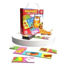 DOMINO DE ANIMALES 28 PZAS (1-48)