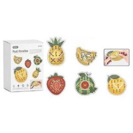 JUEGO PARA ENHEBRAR LAS FRUTAS 5 PIEZAS (1-48)