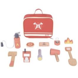 KIT DE BOMBERO CON MALETA 11 PZAS. ( 1-12)