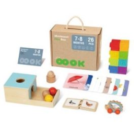 KIT EDUCATIVO INICIAL MONTESSORI 26 PZAS. 7-8 MESE