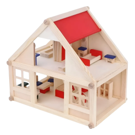 Casa De Muñecas De Madera Muebles de Madera