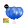 GLOBOS LISOS METALICOS R9 22CM AZUL SET50U