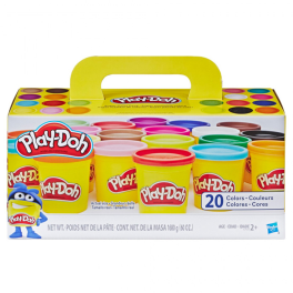 PLAY-DOH SUPER MALETIN DE COLORES - 20 COLORES