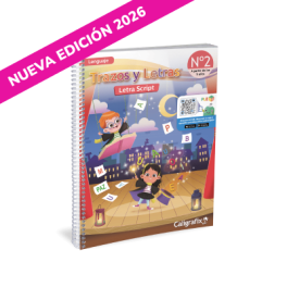 TRAZOS Y LETRAS N 2 LETRA SCRIPT ( DISPONIBLE EN MARZO 2026)