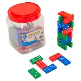 DOMINO 84 PIEZAS DIF. COLORES POTE KZ2505002