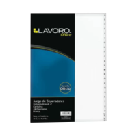 SEPARADOR OF. INDICE LETRAS A-Z LAVORO