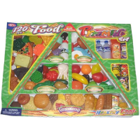 Set de cocina pl&aacute;stico de juguete 120 piezas