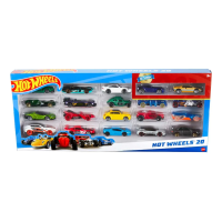 Hot Wheels Veh&iacute;culo De Juguete Paquete Sorpresa De 20 Autos Multicolor