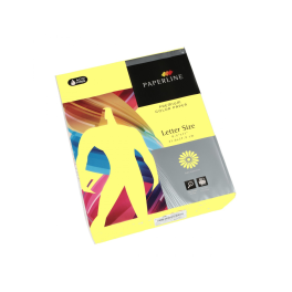 Papel Spectra 75g Oficio Resma 500 Hojas Amarillo