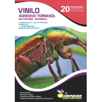 Vinilo Adhesivo Tornasol A4/20hojas