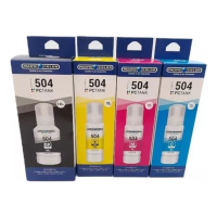 Pack 4 Tintas 504 Epson Alternativas Premium Tinta Negro amarillo cyan magenta