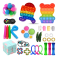 Set 26 Piezas Fidget Cube Juguete Sensorial Anti Estrés Multicolor