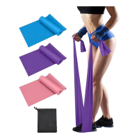 El&aacute;sticas De Resistencia Globufit Set 3pilates Yoga 15libras