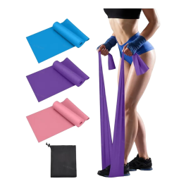 El&aacute;sticas De Resistencia Globufit Set 3pilates Yoga 15libras