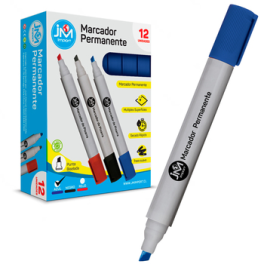MARCADOR PERMANENTE P/BISELADA AZUL PY-1060(12-864