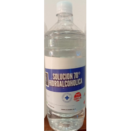 ALCOHOL DESNATURALIZADO 70&deg; 1 LITRO