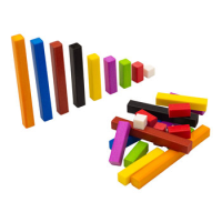 BARRAS CUISENAIRE 155 PZAS. EN BOLSA