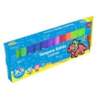 TEMPERA SOLIDA EN BARRA 12 COL